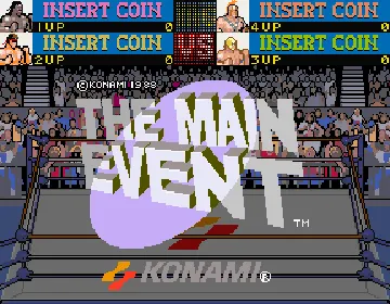 The Main Event (2 Players ver. X) screen shot title